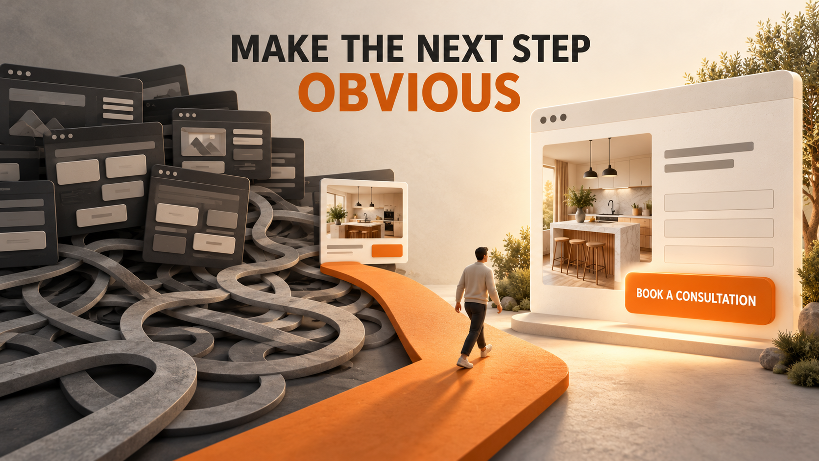 Make the next step obvious